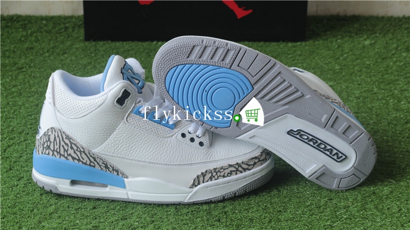 Air Jordan 3 Retro White Blue Cement